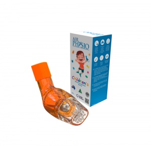Дыхательный тренажёр AirPhysio® OPEP для детей от 3 до 10 лет для выведения мокроты